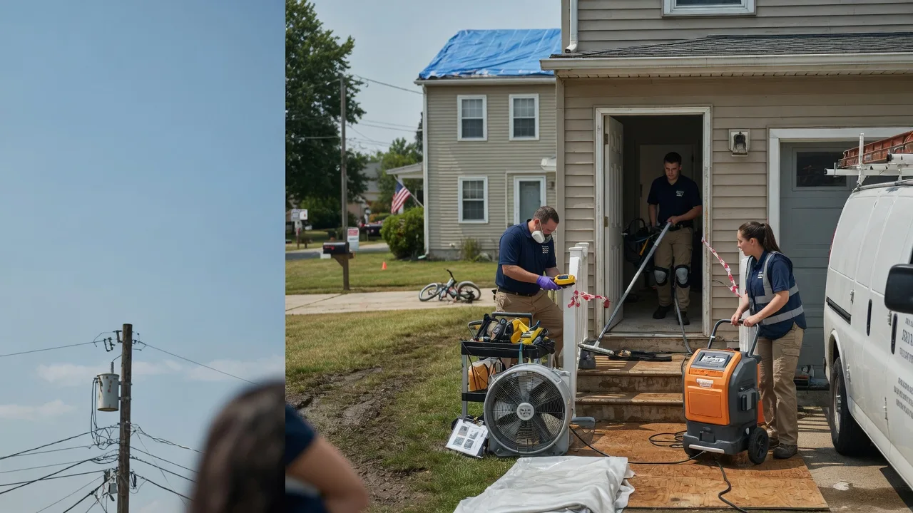 Water Damage Repair in Dickson, TN near me